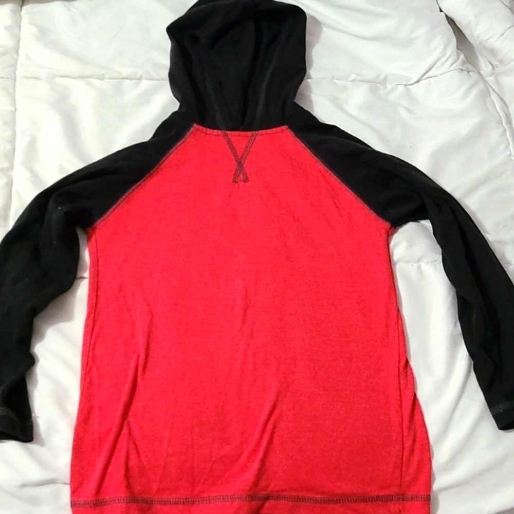 Street rules brand kids SHIRT with hood size 6